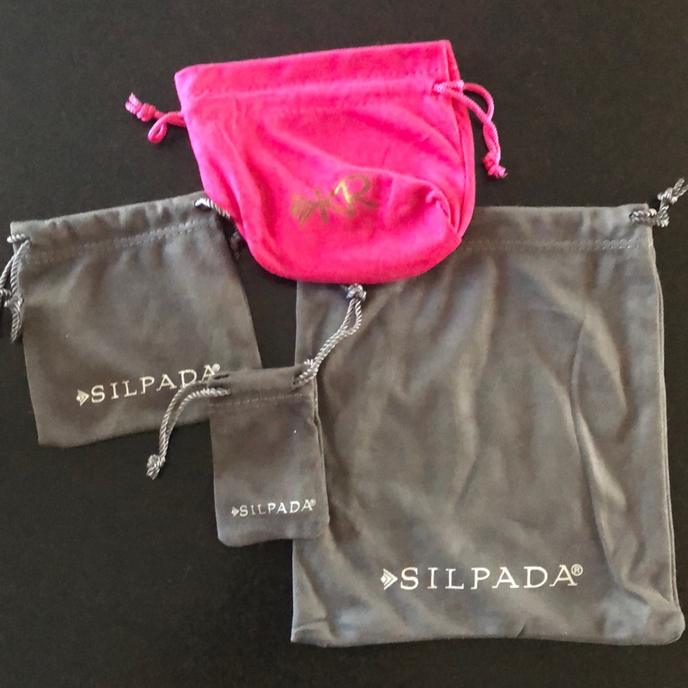 **SOLD********Silpada jewelry pouches